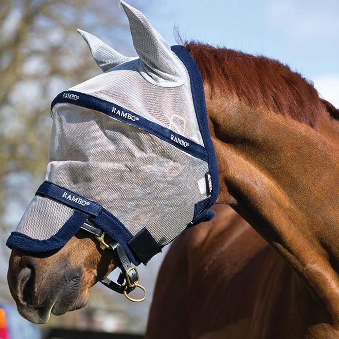 Masque pour chevaux anti-mouches de la marque Horseware